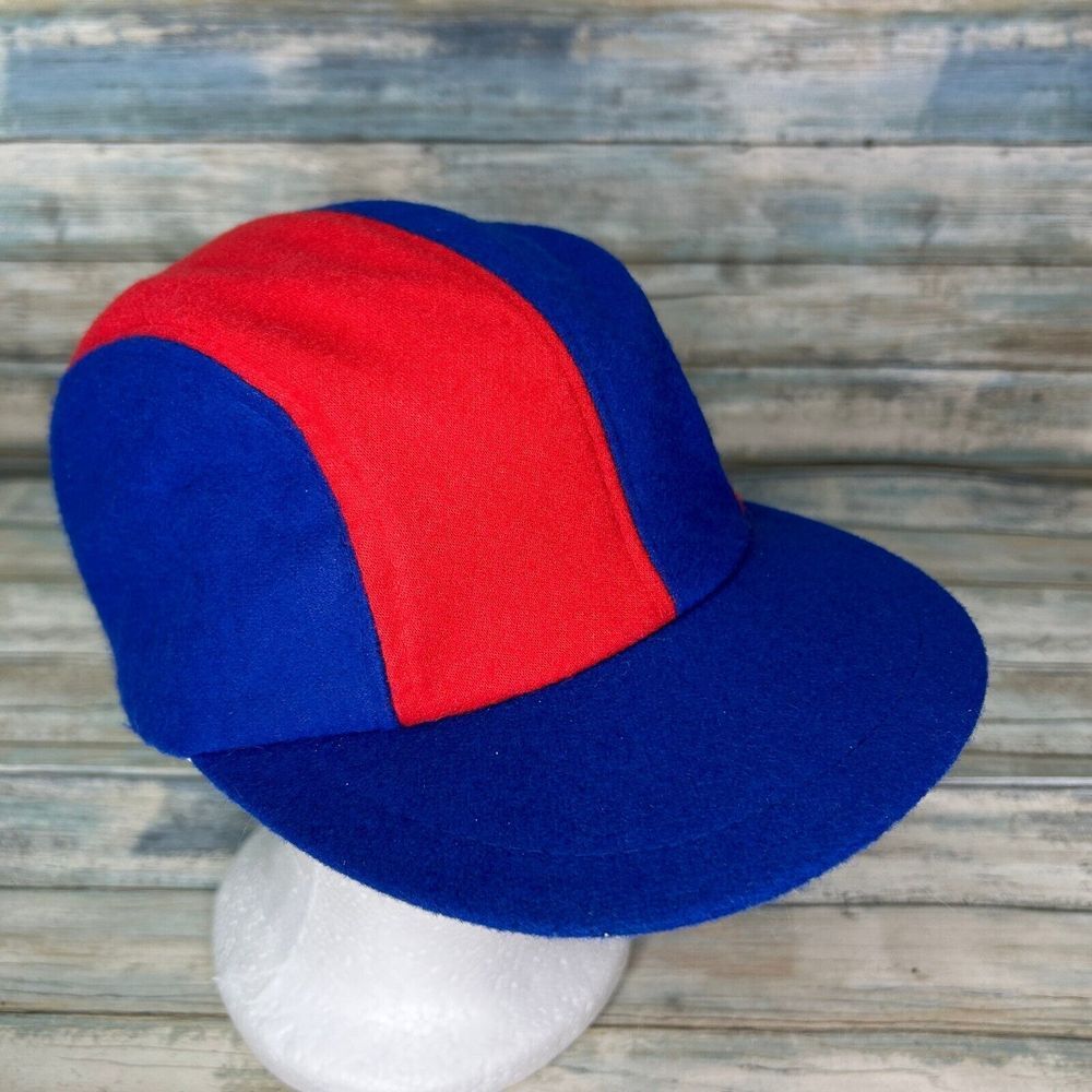 Vintage New York Giants NFL Spirit Pro 2 Hat Cap Football Felt Red‎ Blue